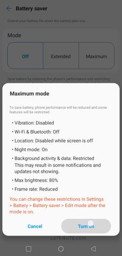 how to increase lg stylo 6 battery life 