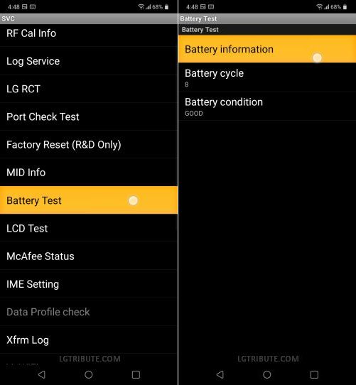 LG Stylo 6 Battery Condition 